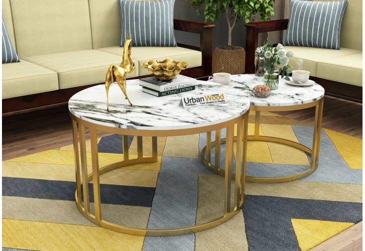 Coffee Tables: Buy Coffee table with chairs online in India: Urbanwood